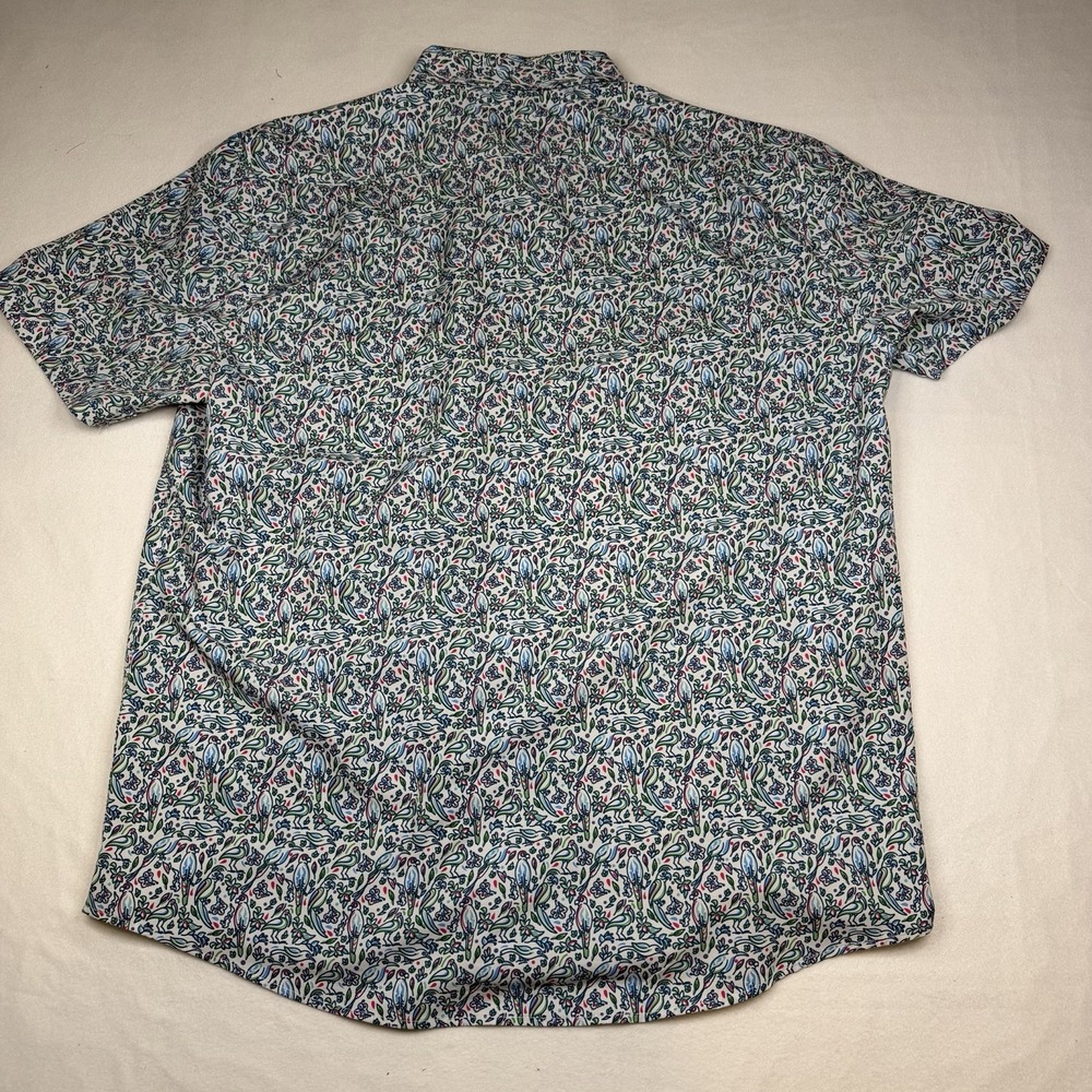 Southern Shirt XL Floral Casual Short sleeve Lightweight Button-down - Picture 7 of 7
